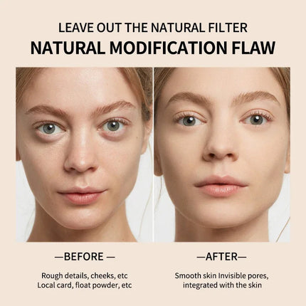 Air Cushion Foundation CC Cream Lightweight Natural Moisturizing Concealer Long Lasting Even Skin Tone Contour Makeup
