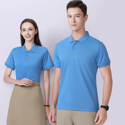 2025 New Fashionable Customized Polo Shirt, Suitable for Both Men and Women, Personalized Logo, Suitable for Business