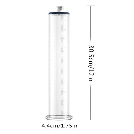 Acrylic Penis Pump Accessories Vacuum Penis Enlargement Device Masturbation Vacuum Pump Flange Pump Penis Cylinder Set Sex Toys