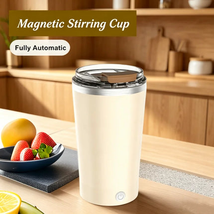 Electric 400ML Magnetic Automatic Mixing Cup USB Rechargeable Waterproof Milk Coffee Self Mixing Mug Suitable for Different Cups