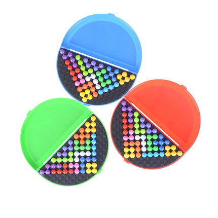 Montessori Toys 120 Challenges Intelligence Games Puzzler Pro Chain Buckle Puzzle Board Game with Solution Game Kids Gift