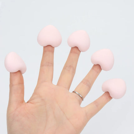 5/10/20Pcssuper Soft Cotton Candy Makeup Puff Necessary Wet Dry Use Air Cushion Powder Puff Multifunction Portable Makeup Sponge