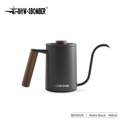 MHW-3BOMBER Planet Hand Brewing Kettle Kettle Gooseneck Spout Drip Coffee Maker Kettle  Pour Over Pot Set Goose Necked Kettle