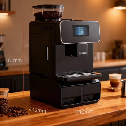 Professional Touch Screen Espresso Machine 20 Bar One-touch Latte Cappuccino Maker Stainless Steel Coffee Maker