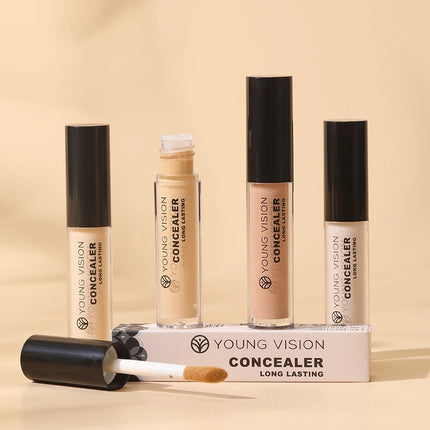 YOUNG VISION Matte Finish Soft-Focus Concealer Brightens complexion Waterproof Contouring concealer for sculpted definition