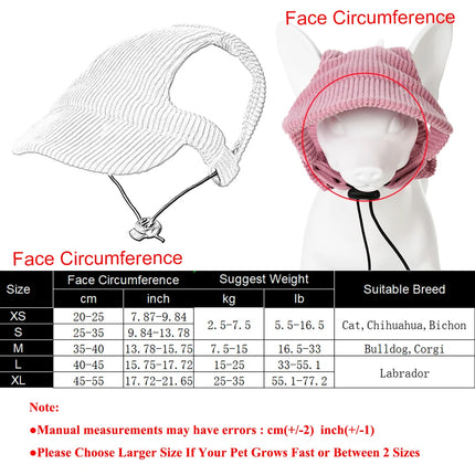 Soft Adjustable Dog Baseball Cap For Small Medium Large Dogs Cats Outdoor Puppy Sun Hat Dachshund French Bulldog Pet Sports Hats
