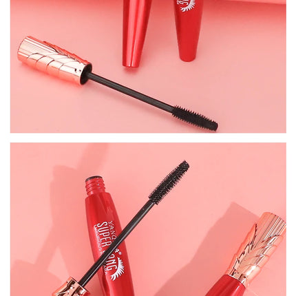 4D Silk Fiber Lash Mascara 2 In 1 Mascara Waterproof Lengthening Cosmetics Eye Mascara Ship Lashes Curling Thick Eye Makeup