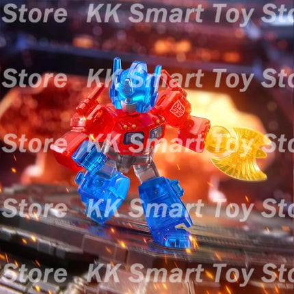 New Blokees Transformation Defender Version Wave 5 Action Figures Galvatron Jetfire Optimus Prime Blind Box Assembly Model Toys