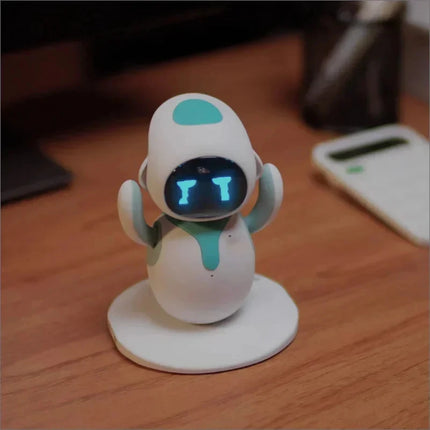 AI Christmas Gift Smart Robot with Hat Electronic Automation Ai Robot Emotional Interaction Vocal Multiple Mode Cute Gift