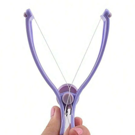 1pc-Facial Hair Removal Device, Spring Wire Makeup Tool, Facial Hair Removal Device, Cotton Thread Hair Removal Device