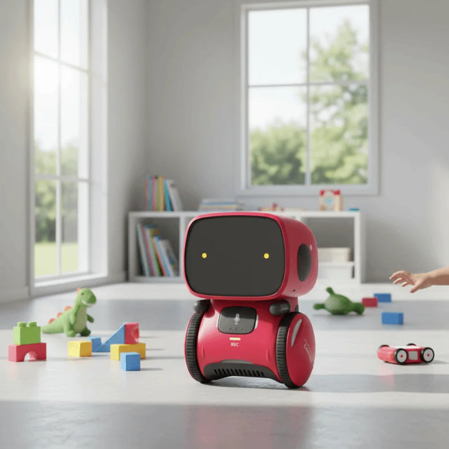 Voice Command Emo Robot Touch Control Singing Function Smart Robot Dance Function Sensor Technology Talkking Robot For Kids