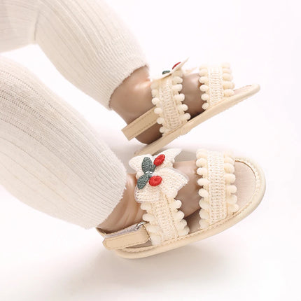 Baby Boys Girls Summer Sandals 0-12 Months First Walkers Soft Sole Breathable Casual Comfortable
