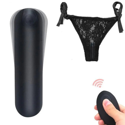 Remote Control Vibrator Bullet Panties for Women Travel Size Underwear Massager for Pleasure- G Spot Vibrating Panties Sex Toys