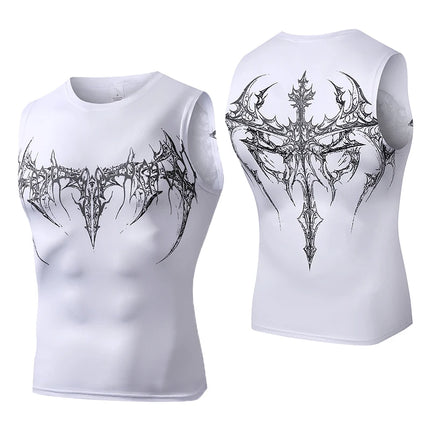 Sleeveless T-shirt Men Quick-drying Fitness Bodybuilding Shirt Male Tanktop Fashion Basketball Vest Summer Gyms Tank Top Men