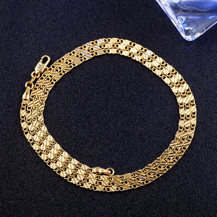 Gold Chain Necklace / Collier Chaîne Or