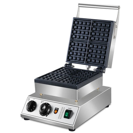 HPH20 4PCS Waffle Maker Machine Stainless Dessert Makers electric Waffle Machine Kitchen Appliance
