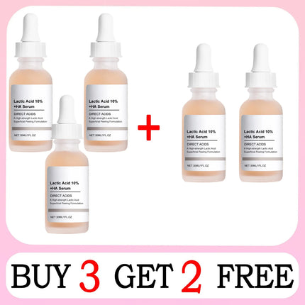 Remove Large Pores Serum Lactic Acid Facial Pore Shrinking Repairing Products Pore Minimizing Firming Smooth Korean Skin Care