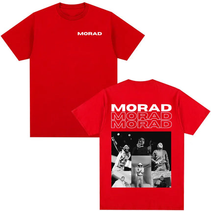 Rapper Morad MDLR Album Merch T Shirt Men women Clothing Casual  T-shirt Fashion Hip Hop Short Sleeve T-shirts Streetwear
