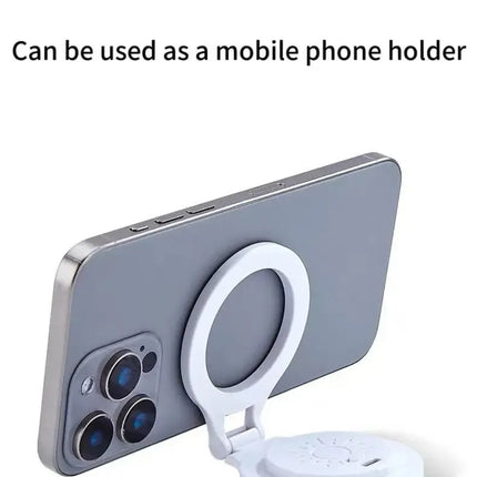 Magsafe Magnetic Phone Fill Light Portable Selfie Beauty Light Mini Stand for Mobile Phones