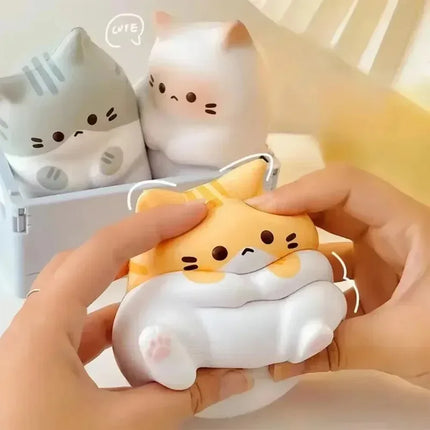 Cute Cat Squishy Toy Stress Relief Slow Rising Squeeze Antistress Ball Cartoon Table Ornaments Squishy Stress Reliever Toys