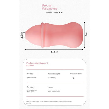 Artificial Masturbator Cup Male Realistic Vagina Soft Pocket Pussy Deep Throat Oral Blowjob Silicone Massager Sex Toys for Men