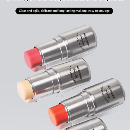 Rich Bear Highlighter Stick - Dewy Finish, Contour & Blush 3-in-1, Natural Glow with Fine Shimmer, Affordable Makeup Stick
