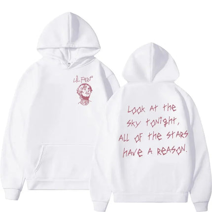Rapper Lil Peep Tour Concert Hoodie Men's Hip Hop Fashion Pullover Sweatshirt Unisex Casual Long Sleeve Hooded Gothic Streetwear