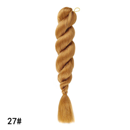 24Inch Ombre Synthetic Braiding Hair Extensions Jumbo Braids Hair for Women Crochet Braids Hair for African Hair Styling