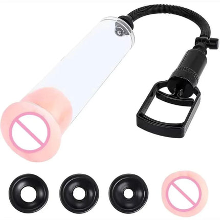 Male Penis Pump Penis Enlargement Vacuum Dick Extender Sex Toy For Man Cock Increase Length Enlarger Erotic Adult Sexy Products