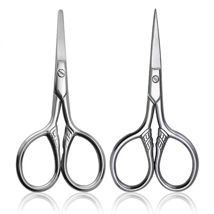 Grooming Nail Scissors Eyebrows For Manicure 1Pcs Stainless Steel Small Makeup Cuticle Beard And Mustache Trimmer Nose Hair Tool