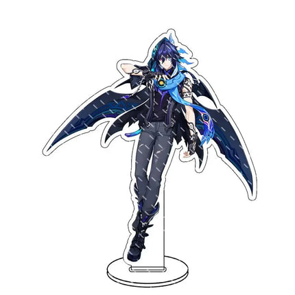 Genshin lmpact Anime Figure Acrylic Stand Lauma Flins Aino Ineffa Model Plate 1pc Desk Decor Standing Sign Game Fans Gifts Key