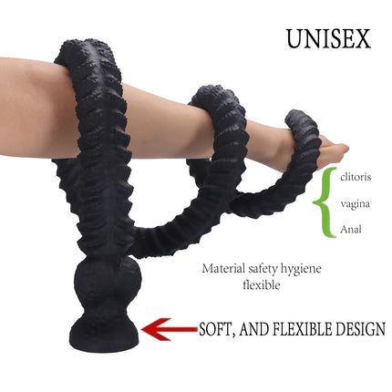 New 100cm Super Long Butt Plug Soft Thread Large Anal Whip In-Depth Anal Dildo Masturbator Anal Stimulator Sex Toy For Men Women