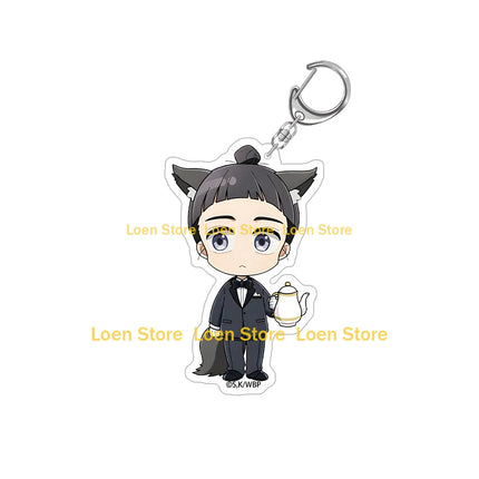 WIND BREAKER Haruka Sakura Akihiko Nirei Kyoutarou Sugishita Tasuku Tsubakino Shuhei Suzuri Wolf Butler Chibi Acrylic keychain
