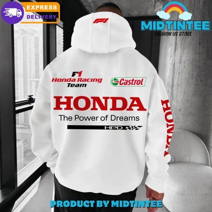 New Hoodie Honda Printed Logo Printed Autumn and Winter Men's and Women's Universal Street Clothing Casual Hoodie Motorcycle