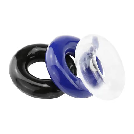 3 Pcs/Set Dick Enlargement Cock Ring Delay Ejaculation Penis Ring Sex Toys For Men Silicone Adult Supplies 18+ Stronger Erection