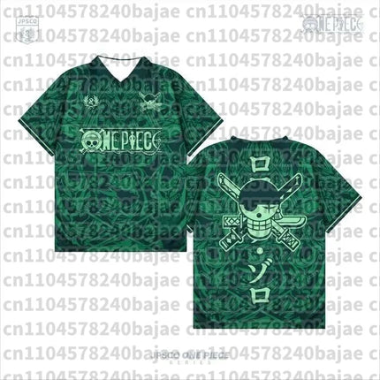 2026 One Piece Luffy Anime T-Shirt Vintage Baseball Jersey Style Men Women 3D Full Print Y2k Streetwear Harajuku Graphic Tee