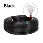 Black / 2 meters / 22 AWG