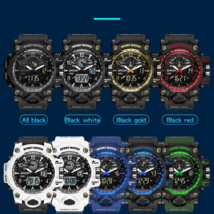 SANDA Brand G- Style Military Watch Men Digital Shock Sports Watches For Man Waterproof Electronic Wristwatch Mens Relogios 3169