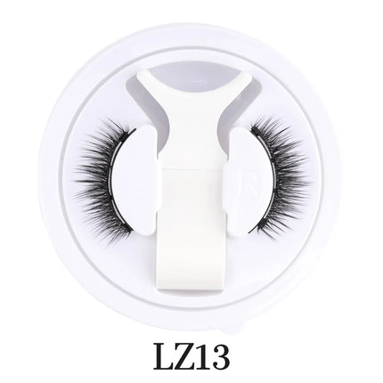 Lanjinglin Magnetic Eyelashes 1 Pair Natural Faux Mink Lashes Reusable False Eyelashes Tweezer Set Eyelash Extension Makeup Tool