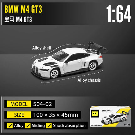 CCA 1:64 BMW, Audi, Ford, Nissan Lamborghini Collection Full body Alloy Manufacturing Die Casting Car Model Toy Car