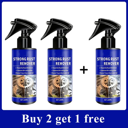 Clean Metal Iron Prowder Quickly Auto Exhaust Pipe Rust Derusting Spray Stain Removal Agent