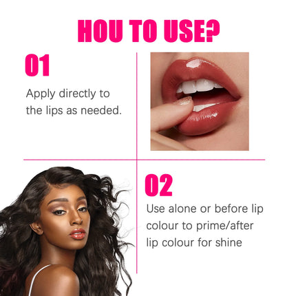 Liquid Lip Gel Mask Reduce Lip Moisturizing Lip Glow Blam Line Remove Dead Skin Peach Grape Lip Gloss Lips Care Product 10g