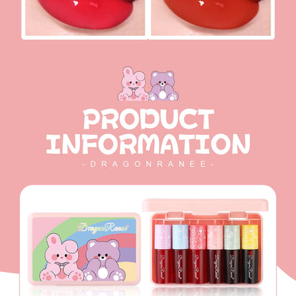 Hydrating Lip And Cheek Gloss Blush Set Long Lasting Moisturizing Color Lock Brightens Not Sticky Mini Lip Dye
