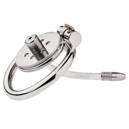 Male Super Mini Chastity Cage Device Stainless Steel Penis Cage Cock Ring Chastity Lock Sex Toys For Men BDSM Sissy