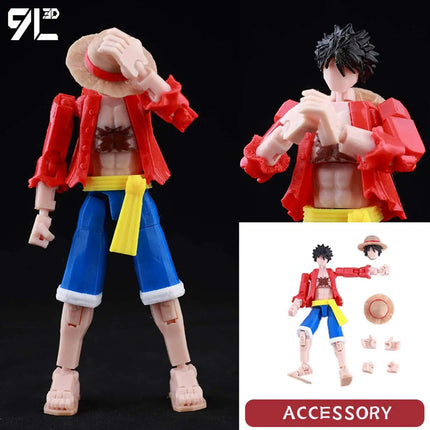 9L3D Invincible T13 Mark RedWhite Suit Dummy13 Anime Action Model Multi-Jointed Figure Superhero Toys Gift For Lover 14cm Height