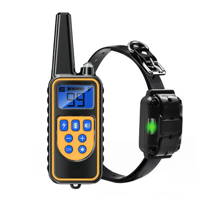 NEW 1pc 800m LCD Dog Training Collar/Remote Control Pet Bark Stopper Dog Waterproof Electric Training Collars With Beep/Shock