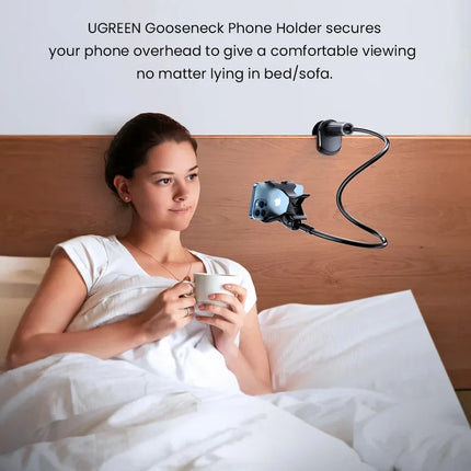 90cm Phone Holder Stand Lazy Bracket Headrest Bed 360 Flexible Long Arms Clamp Mount For iPhone Samsung and 3.5~6.7" Device