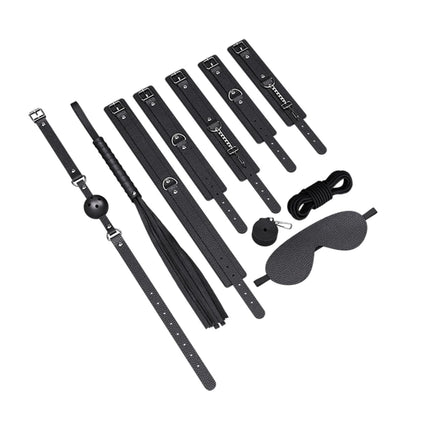 BDSM Adjustable Straps Bed Restraints Sex Bondage Kit For Couple Handcuffs Ankle Cuffs With Bondage Set SM Adult Games Sex Toys