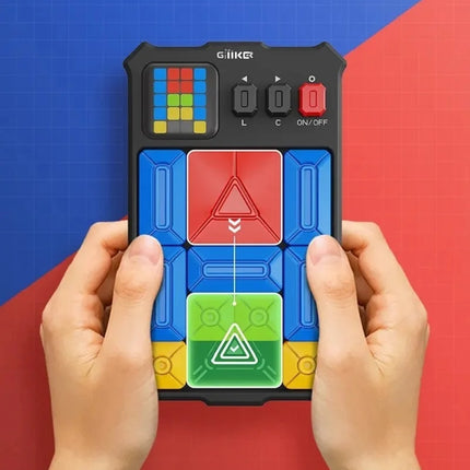 jigsaw Huarong Road Sliding Puzzle Magic Smart Sensor Game Educational Training Brain Teaser Challenge Board Fidget Toy Kid Gift