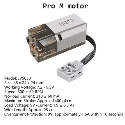 MOC Power Functions Technical Motor Parts CaDA Compatible with Legoeds Building Blocks Remote Control 2.4G Lithium Battery Box